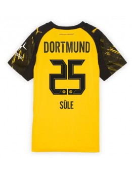 Borussia Dortmund Niklas Sule #25 Replika Hemmakläder Dam 2025-26 Kortärmad